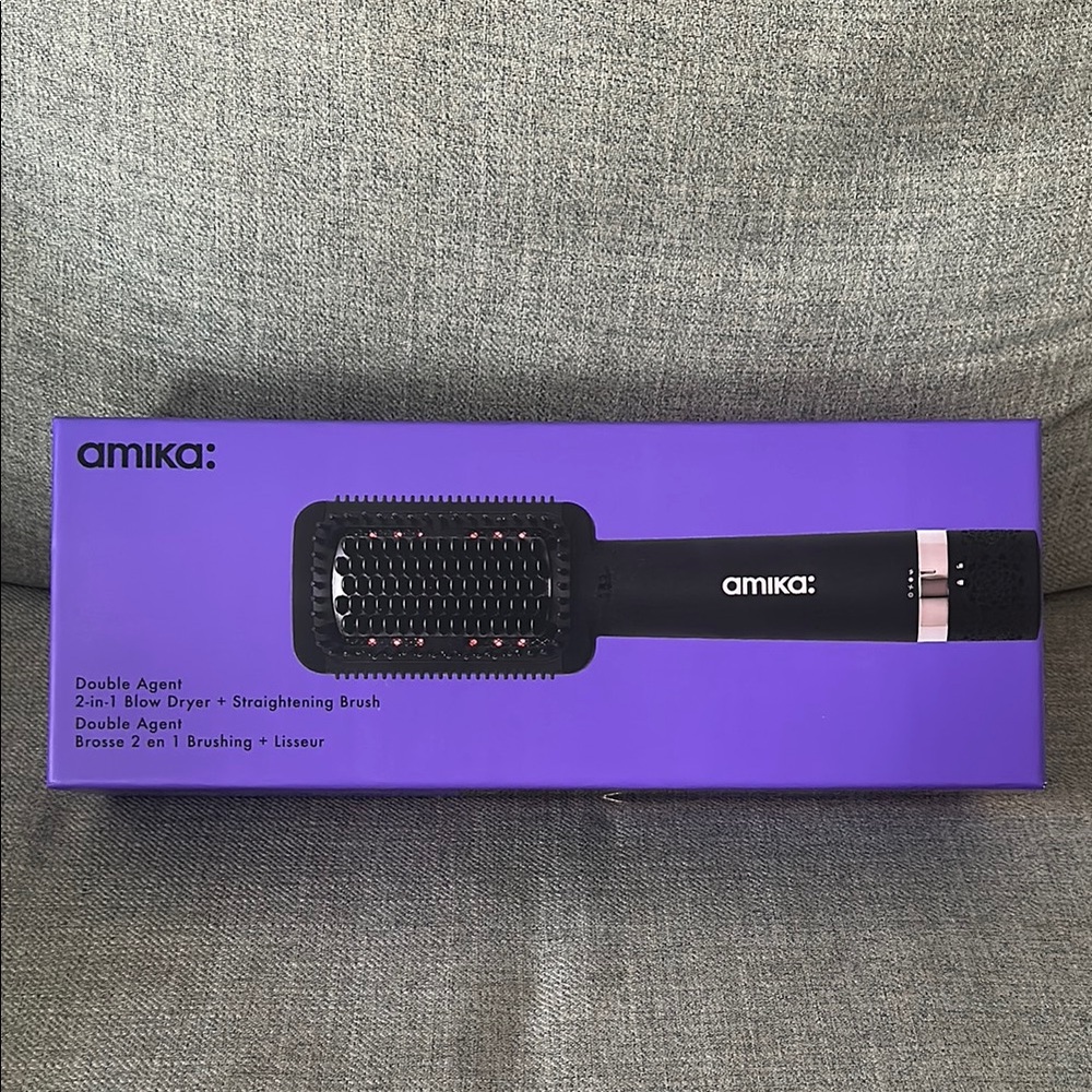 Amika Double Agent Blow Dryer and Straightening Brush